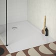 JACOB DELAFON - Receveur de douche 120 x 90 Gaspard extra-plat céramique bonde à gauche - vignette