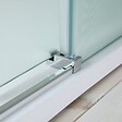KIAMAMI VALENTINA - Porte De Douche En Niche 140 Cm Côté Fixe À Droite Verre Satiné | Dream - vignette