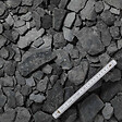 RO'MA NATURE - Paillage Ardoise Noire 30-90 mm - Lot de 3 big bag de 500 kg (18,75 m²) - vignette