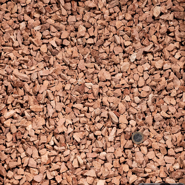 RO'MA NATURE - Gravier Granit Rouge 8-16 mm - Lot de 3 big bag de 500 kg (30 m²) - large