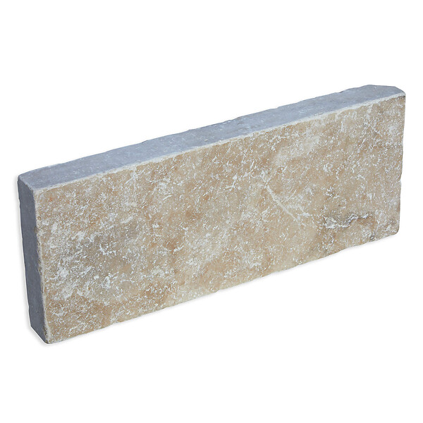 RO'MA NATURE - Bordure de jardin Travertin Beige Mix 50x20x5 cm (lot de 40 bordures soit 20 mètres) - large