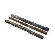 RO'MA NATURE - Bordure de jardin Schiste 150x3-7x3-7 cm (lot de 15 bordures soit 22,5 mètres) - vignette