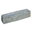 RO'MA NATURE - Bordure de jardin Grès Kandla Gris 50x12x12 cm (lot de 20 bordures soit 10 mètres) - vignette