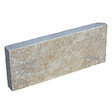 RO'MA NATURE - Bordure de jardin Travertin Beige Mix 50x20x5 cm (lot de 5 bordures soit 2,5 mètres) - vignette