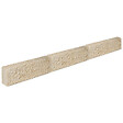 RO'MA NATURE - Bordure de jardin Pierre de l'Atlas Beige Tradition 50x15x8 cm (lot de 15 bordures soit 7,5 mètres) - vignette