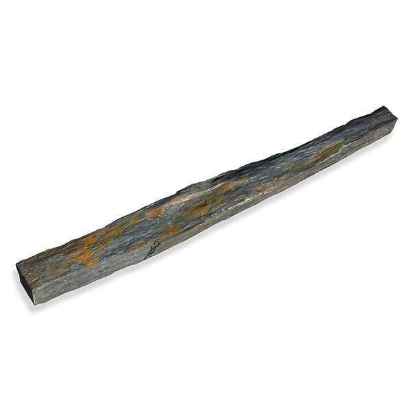 RO'MA NATURE - Bordure de jardin Schiste 100x3-7x3-7 cm (à l'unité) - large