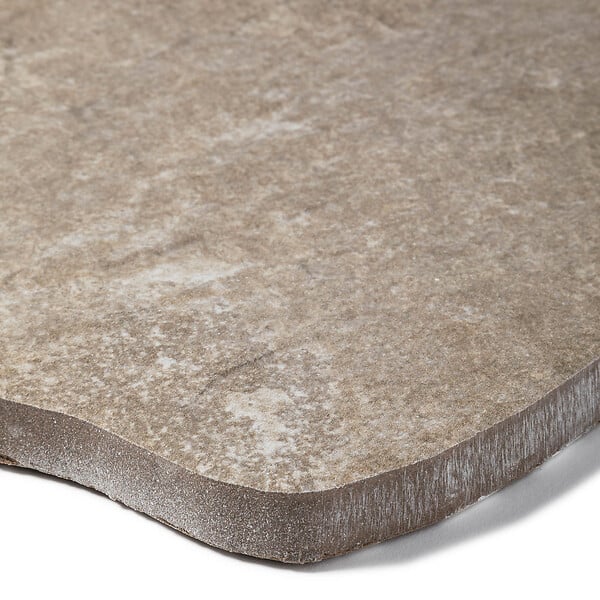 RO'MA NATURE - Pas japonais Irrégulier Grès cérame effet Pierre Beige 42x36x2 cm (lot de 15) - large