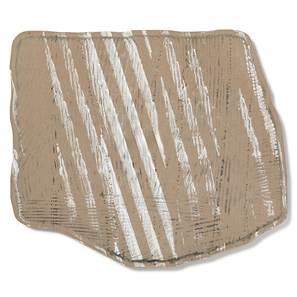 RO'MA NATURE - Pas japonais Irrégulier Grès cérame effet Pierre Grise 42x36x2 cm (lot de 15) - large