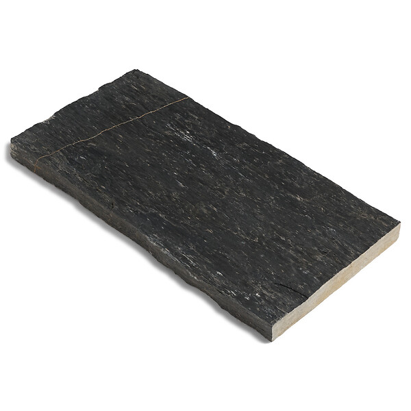 RO'MA NATURE - Pas japonais Rectangle Schiste 60x30x3-7 cm (lot de 20) - large