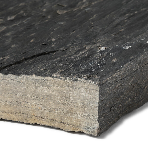 RO'MA NATURE - Pas japonais Rectangle Schiste 60x30x3-7 cm (lot de 20) - large