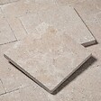 RO'MA NATURE - Pavé Pierre d'Egypte Beige 20x20x2 cm (vendu au m² - 25 pavés/m²) - vignette