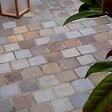 RO'MA NATURE - Pavé Grès Kandla Multicolore 14x14x3-5 cm (vendu au m² - 42 pavés/m²) - vignette