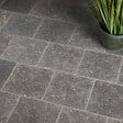 RO'MA NATURE - Pavé Pierre d'Egypte Grise 20x20x2 cm (vendu au m² - 25 pavés/m²) - vignette