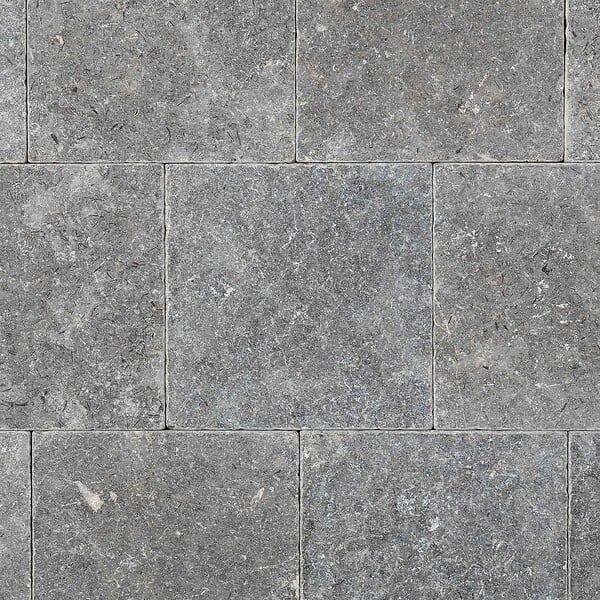 RO'MA NATURE - Pavé Pierre d'Egypte Grise 20x20x2 cm (vendu au m² - 25 pavés/m²) - large