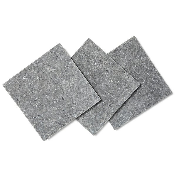 RO'MA NATURE - Pavé Pierre d'Egypte Grise 20x20x2 cm (vendu au m² - 25 pavés/m²) - large