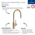 VILLEROY ET BOCH - Robinet cuisine  Umbrella flex or mat - vignette