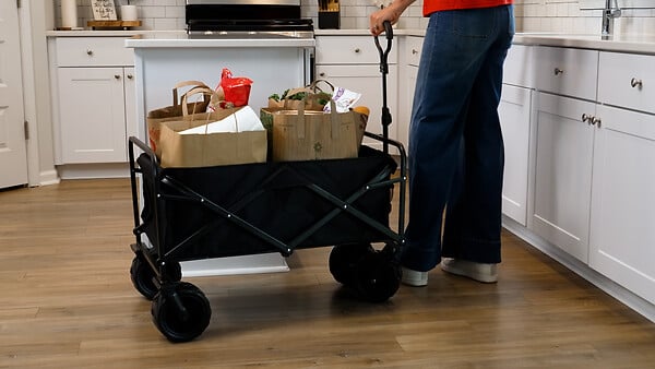 VENTEO - Chariot polyvalent tout terrain Venteo - Noir - 60kg - large