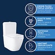 GROHE - WC à poser sans bride Euro Ceramic + abattant et nettoyant - vignette