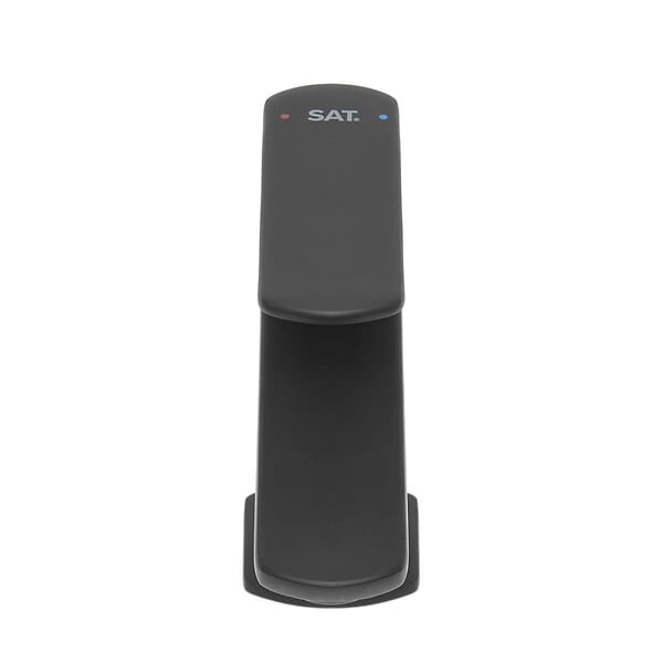 SWISS AQUA TECHNOLOGIES - Swiss Aqua Technologies Mitigeur lavabo Feel, sans tirette, noir mat, (SATBSFEEL271C) - large
