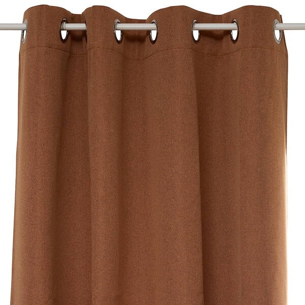 ATMOSPHERA - Rideau occultant Lua terracotta 27x39cm - large
