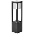 BELIANI - Borne solaire extérieure LED LOON Noir - vignette