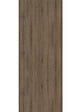 GD MENUISERIES - Porte Coulissante Décor Noyer Light Walnut H204 x L93 cm, Rail alu Bandeau noir - vignette