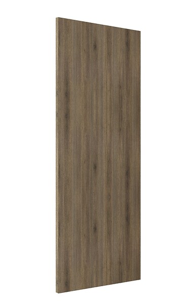 GD MENUISERIES - Porte Coulissante Décor Noyer Light Walnut H204 x L73 cm - large