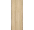 GD MENUISERIES - Porte Coulissante Décor Chêne Naturel Honey Oak  H204 x L73 cm, Rail alu Bandeau Blanc - vignette