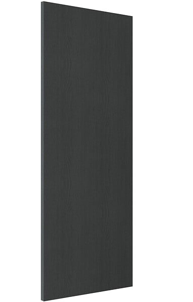 GD MENUISERIES - Porte Coulissante Effet Chêne Anthracite Grey Oak H204 x L83 cm - large