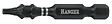 HANGER - 2 embouts impact 1/4'' étoile percée TTX30 longueur 50mm - HANGER - 134071 - vignette
