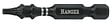 HANGER - 2 embouts impact 1/4'' étoile percée TTX25 longueur 50mm - HANGER - 134069 - vignette