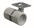 CENTRALE BRICO - Roulette de meuble Formula 40mm caoutchouc gris - vignette