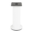 CENTRALE BRICO - Pied de meuble FS001 150 mm réglable blanc brillant - vignette