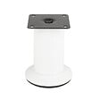 CENTRALE BRICO - Pied de meuble FS001 80 mm réglable blanc brillant - vignette