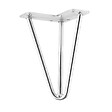 CENTRALE BRICO - Pied de meuble FS004 175mm chrome - vignette