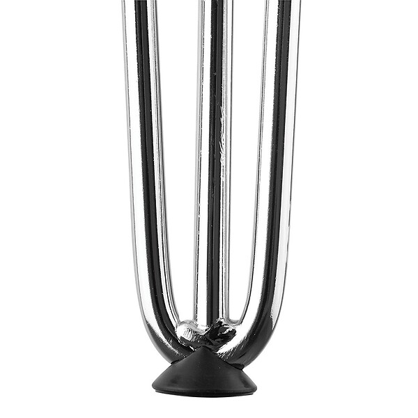 CENTRALE BRICO - Pied de meuble FS004 175mm chrome - large