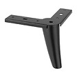 CENTRALE BRICO - Pied de meuble FS009 115mm noir mat - vignette