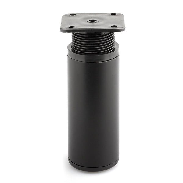 CENTRALE BRICO - Pied de meuble FA010 100 mm réglable noir mat - large