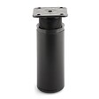 CENTRALE BRICO - Pied de meuble FA010 100 mm réglable noir mat - vignette