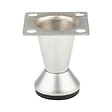 CENTRALE BRICO - Pied de meuble FS002 80 mm réglable chrome mat - vignette
