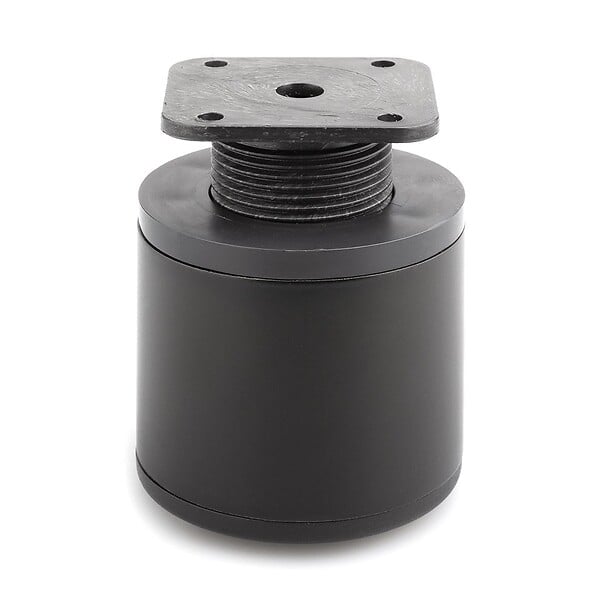 CENTRALE BRICO - Pied de meuble FA011 60 mm réglable noir mat - large