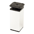 CENTRALE BRICO - Pied de meuble FA009 100 mm réglable chrome brillant - vignette