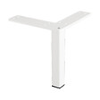 CENTRALE BRICO - Pied de meuble FS013 126mm blanc mat - vignette