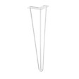 CENTRALE BRICO - Pied de table TS003 420mm blanc brillant - vignette