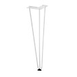 CENTRALE BRICO - Pied de table TS003 420mm blanc brillant - vignette