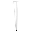 CENTRALE BRICO - Pied de table TS003 710mm blanc brillant - vignette