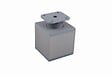 CENTRALE BRICO - Pied de meuble FA012 150 mm réglable imitation inox - vignette