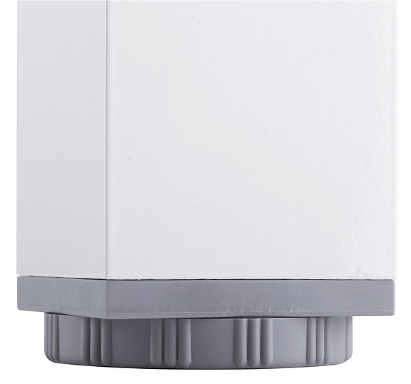 CENTRALE BRICO - Pied de table TA001 710/60x60mm blanc brillant - réglable - large