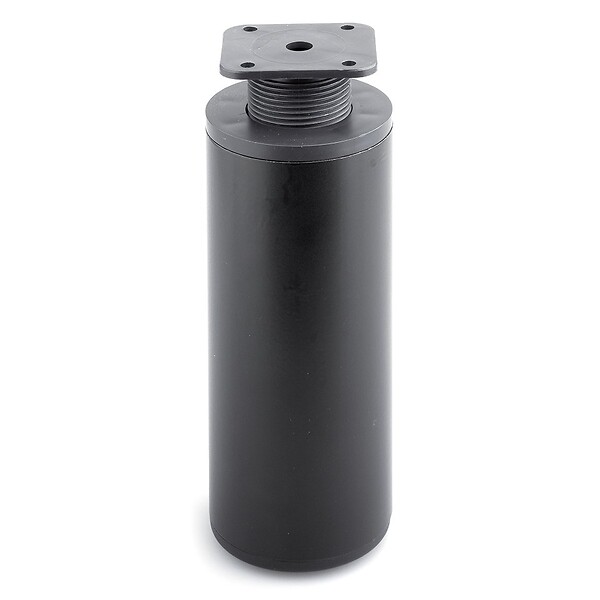 CENTRALE BRICO - Pied de meuble FA011 100 mm réglable noir mat - large