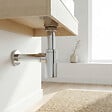 ALCA - Siphon de lavabo universel design 100% métal chromé (A400) - vignette